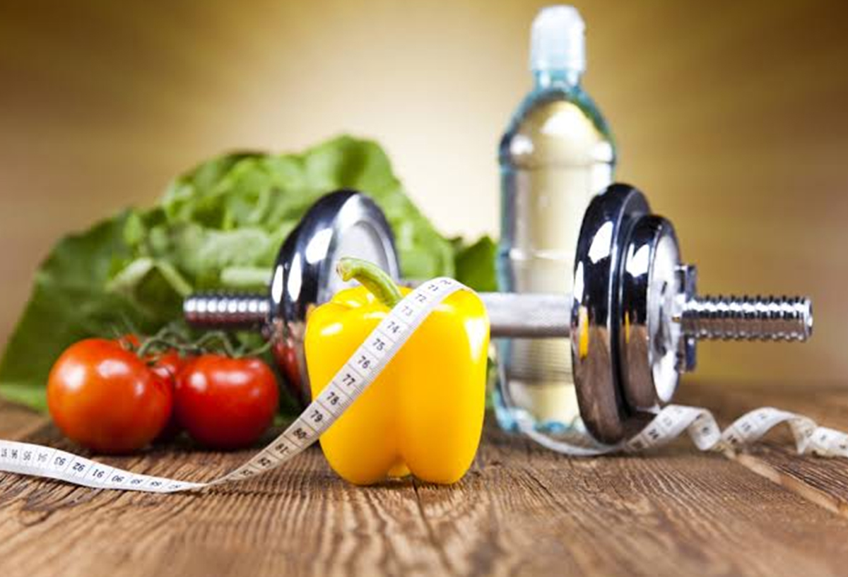 Fresh vegetables and healthy ingredients